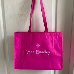 2/$5 Vera Bradley Pink Vinyl Bag
